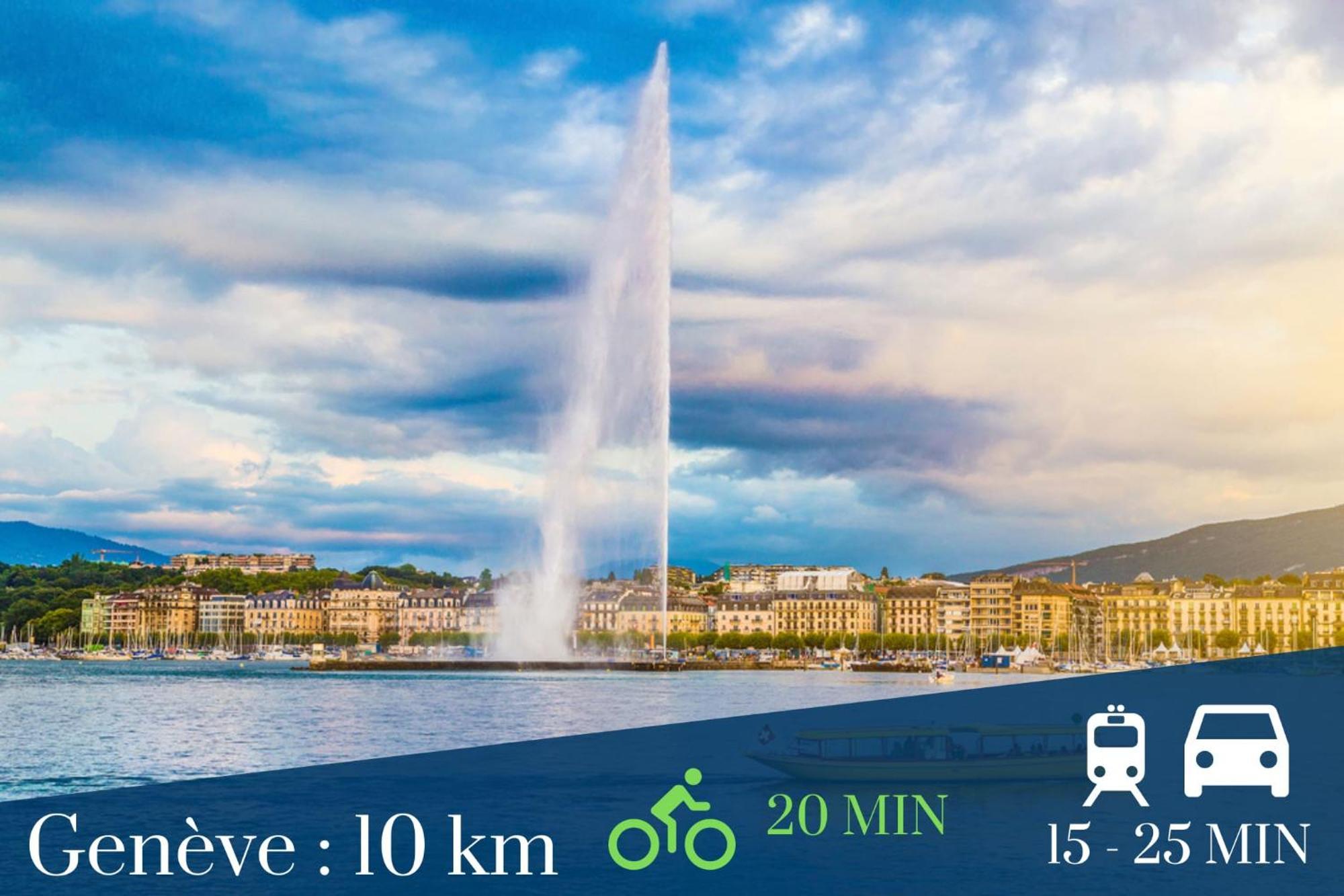Homey Wild - Proche Gare Et Tram - Proche Centre - Balcon Prive - Parking Prive - Wifi Gratuit Annemasse Extérieur photo