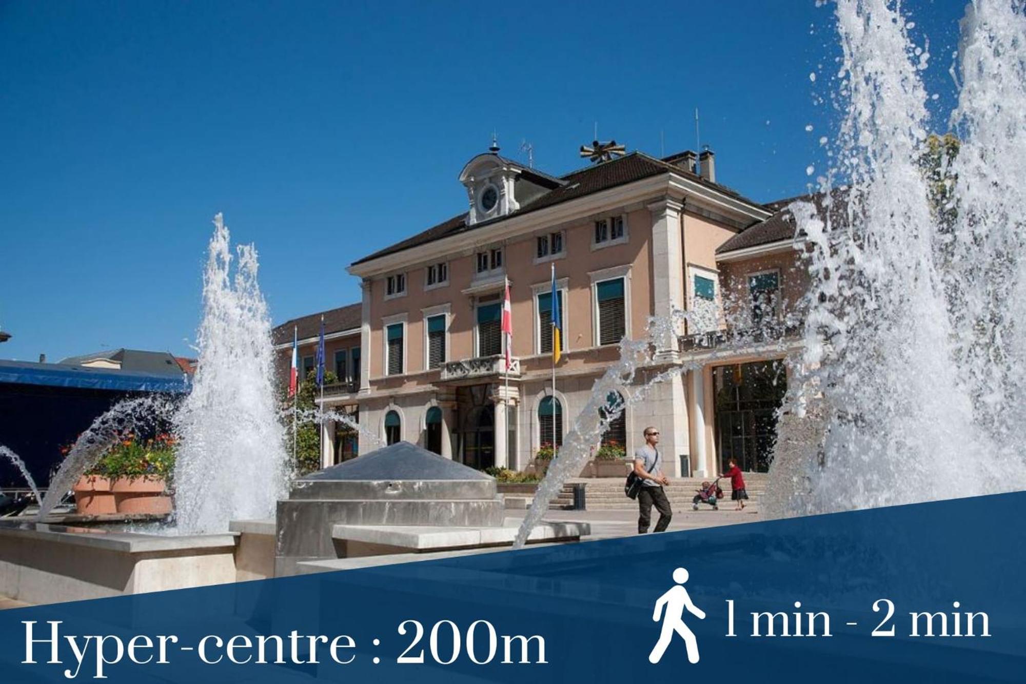 Homey Wild - Proche Gare Et Tram - Proche Centre - Balcon Prive - Parking Prive - Wifi Gratuit Annemasse Extérieur photo