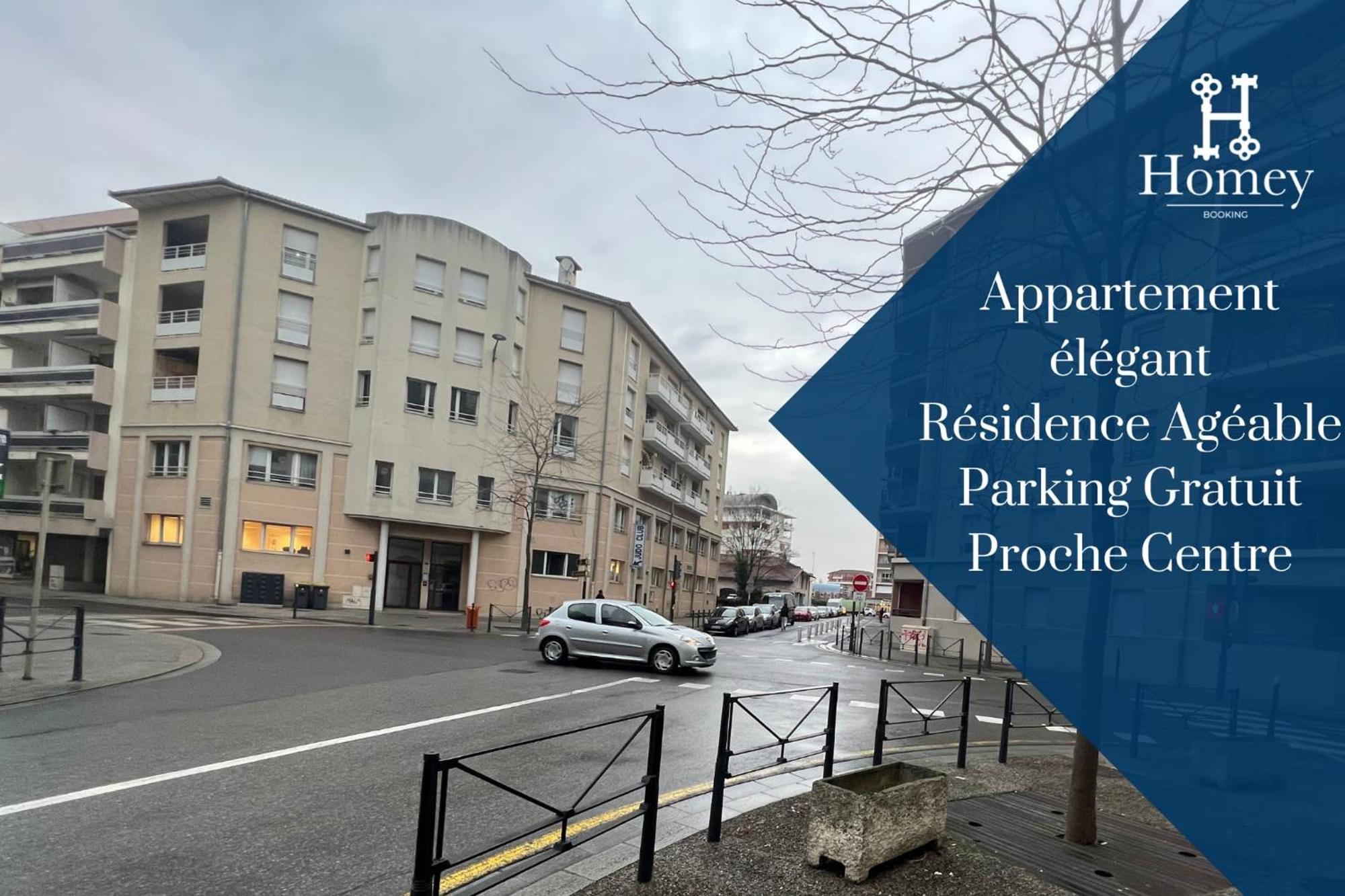 Homey Wild - Proche Gare Et Tram - Proche Centre - Balcon Prive - Parking Prive - Wifi Gratuit Annemasse Extérieur photo